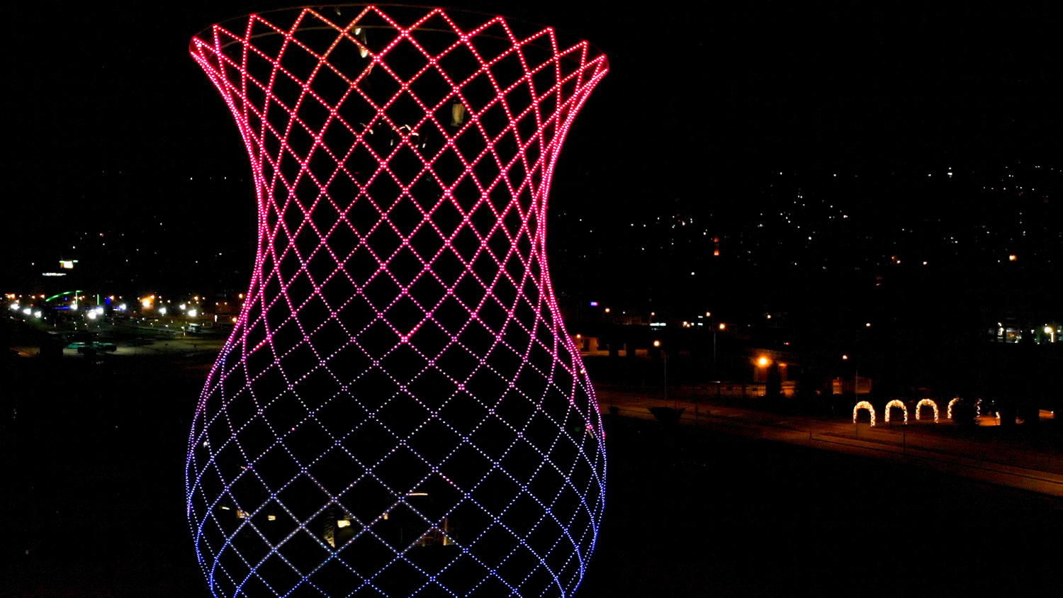 Tea Tower RGB Facade Lighting